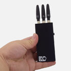 Three frequency handheld mobile phone signal jammer GSM DCS 3G mobile phone jammer