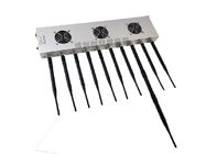 10 frequency band 5g Mobile Phone Signal Jammer three fans heat dissipation, and the jammer can be used for 24 hours
