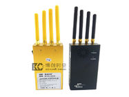4 antennas, 10 W remote control signal jammer, 315MHz / 433MHz / 868mhz remote control signal blocker