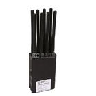 8 frequency band portable mobile phone signal jammer GSM 3G 4G GPS signal jammer wifi LOJACK signal blocker