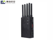 Portable mobile phone signal shield high power transmitting mobile phone network GPSshield anti positioning jammer black