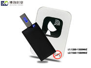 Anti eavesdropping, anti positioning and anti shielding USB GPS signal jammer is a portable on-board GPS jammer black