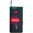 Radio frequency signal detector cc308 camera scans GSM alarm GPS detector 1mhz-6.5ghz adjustable sensitivity
