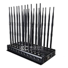 22 channels of power adjustable multifunctional 5G mobile phone signal jammer VHF,UHF interphone jammer GPSwifi jammer