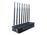 8 frequency band desktop mobile phone signal jammer single channel power adjustable GSM, DCS, 3G, 4G, WIFI, GPS jammer