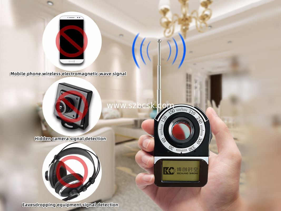 Cc309 anti eavesdropping anti camera signal detector GSM mobile phone wireless electromagnetic wave signal detection