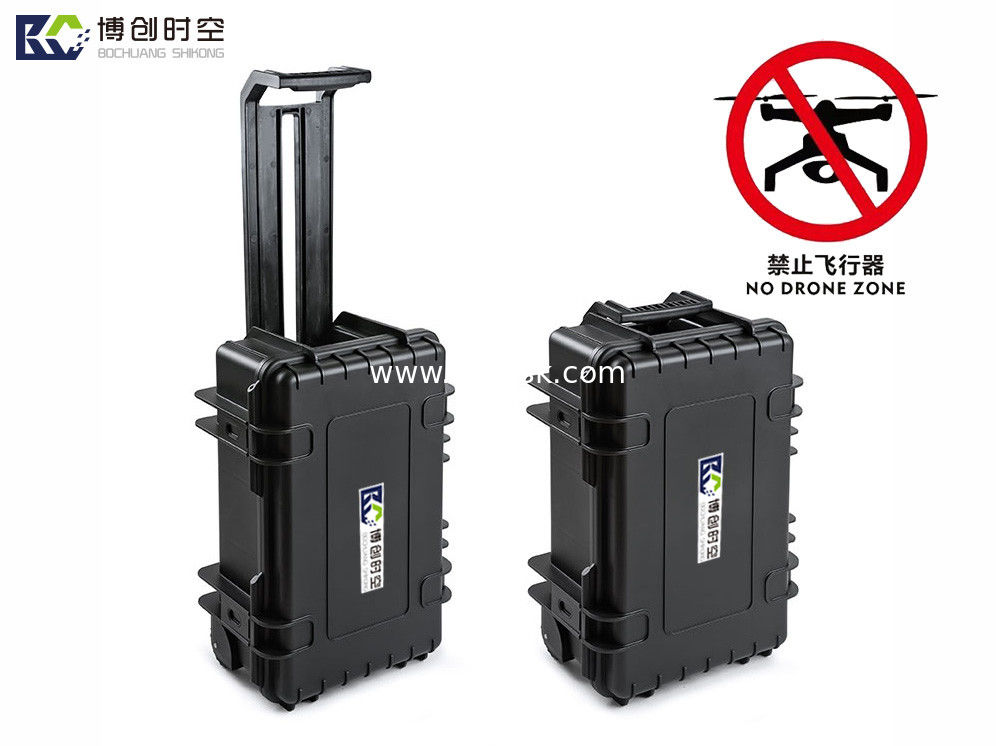 600W high power 5g Mobile Phone Signal Jammer outdoor trolley box design GSM DCS 3G 4G 5g mobile phone shielding jammer
