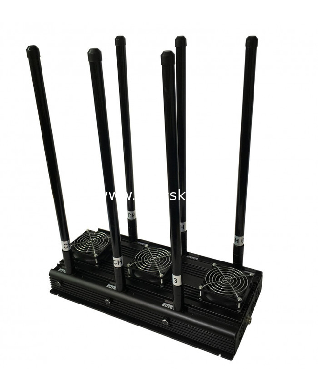Drone jammer GPS, Beidou, WiFi, 5.8G, 1.2G multi-band optional one-key drive away from drones Prohibit drones to shoot v